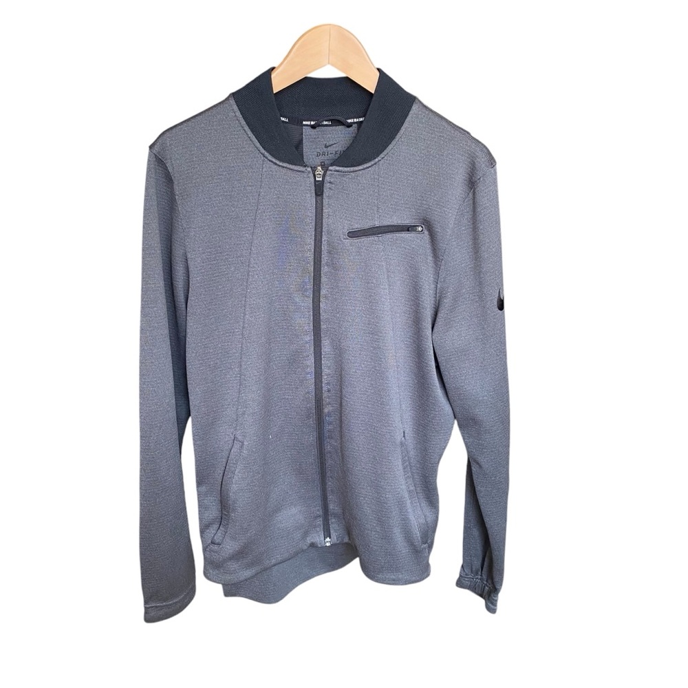 Nike Basketball Dri-Fit Hyper Elite Full Zip Jacket Gray Men’s M